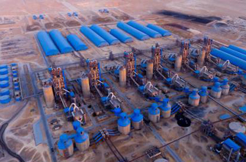 由鵬飛集團(tuán)供貨的6×6000TPD水泥回轉(zhuǎn)窯、立磨成功投產(chǎn)